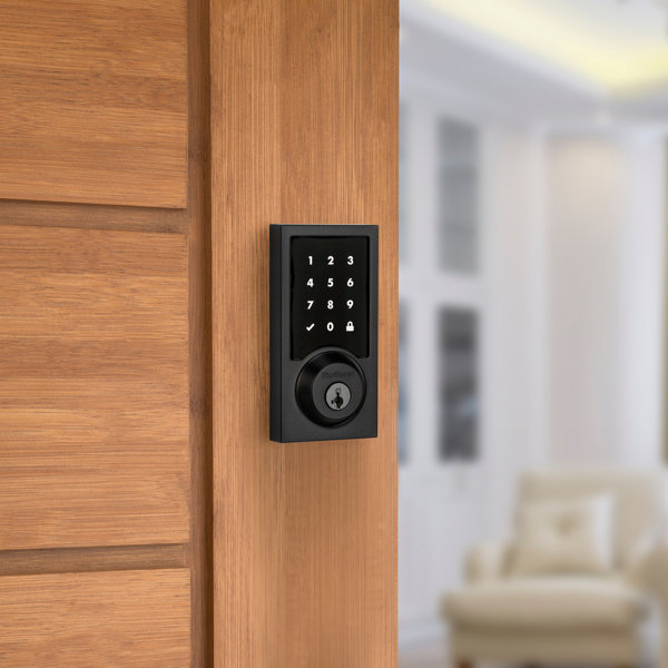 Kwikset Contemporary Premis Touchscreen Smart Lock Works with Apple HomeKit & Reviews Wayfair
